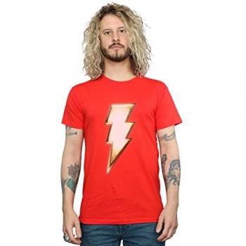 DC Comics Shazam Bolt Logo T-Shirt Red