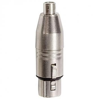 Audioadapter XLR female zu Cinch female