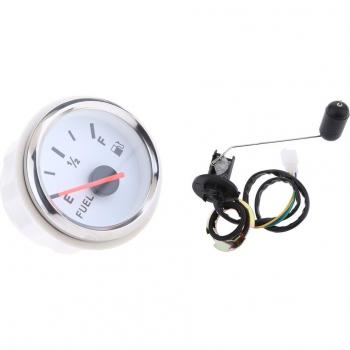 2 Inch 52mm Marine Electric Dashboard Fuel Gauge & Sensor