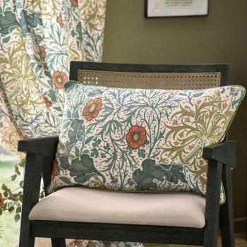 Velvet Seascape Rectangle Pillow
