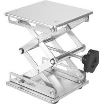 Scissor Lift Stand for Laboratory Use 100mm x 100mm x 160mm