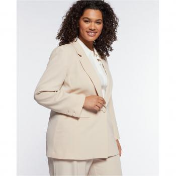 Blazer de tejido vaporoso con diseño elegante para mujer