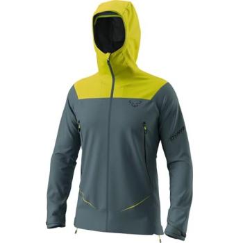 Dynafit Giacca Uomo Ridge GTX M – Dark Grey/Yellow
