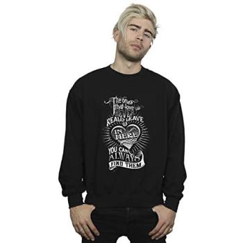 Potterverse The Ones That Love Us Male Black Sweater – 1S