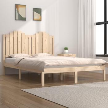 Cadre de lit robuste en pin massif, 140x190 cm – VidaXL