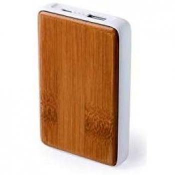 Power Bank Ecológico 4000 mAh Bambú