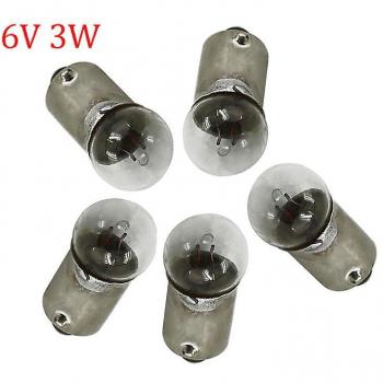 Jauge Compteur Vitesse Moto 6V 3W – Ampoule Miniature, 5 pièces, Honda CCl SL XL 70