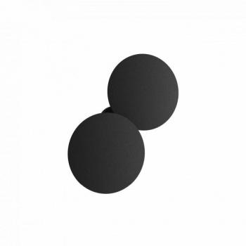 Plafoniera e Applique Puzzle LED Nera Opaca