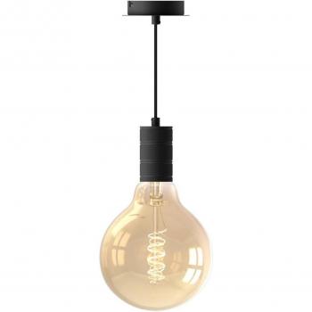 Calex Retro Pendellamp met een lampe, Zwart