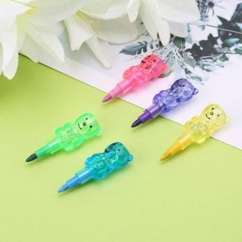 4-Piece Snowman Crayon Set for School