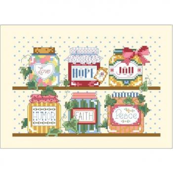 Rayon d’Amitié – Kit Point de Croix Lumineux