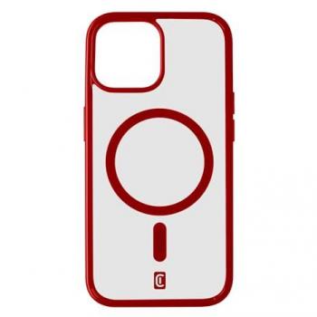 Cellularline Pop MagSafe Case für iPhone 15, Rot