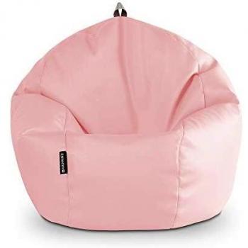 Puff Polipiel Rosa Happers