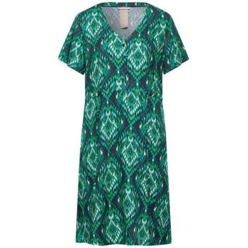 Street One Vestiaire Vert – Robe Longue à Imprimé – 40