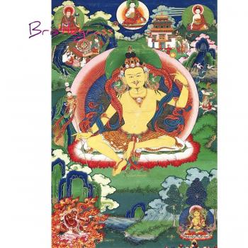 Thangka Pintado en Madera: Juego Educativo de 1000 Piezas