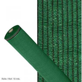 Malla Sombreo 90% para Jardín y Terraza, Rollo 1,5 x 10 Metros, Color Verde Claro