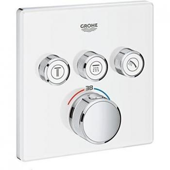Grohtherm SmartControl Thermostat for concealed installation with 3 valves