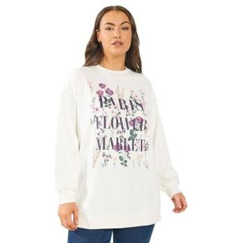 Floral Chic White Top – Paris Edition for Women