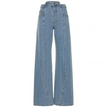MAISON MARGIELA Jeans Larghi Asimmetrici Denim 38