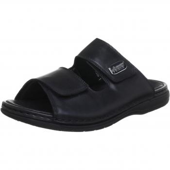 Rieker Herrenschuhe Hausschuhe Pantolette Schwarz Freizeit