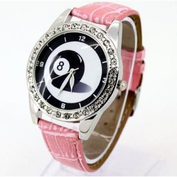 Montre Bracelet Sport en Cuir pour Femme