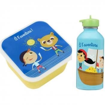 Kit Pirata: Scatola Snack & Borraccia