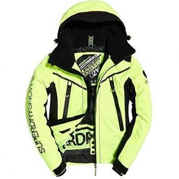 Giacca Imbottita Superdry Downhill Racer – Rescue Giallo/Nero – XL uomo