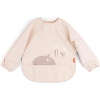 Bavoir à manches avec poche Ozzo Rosa