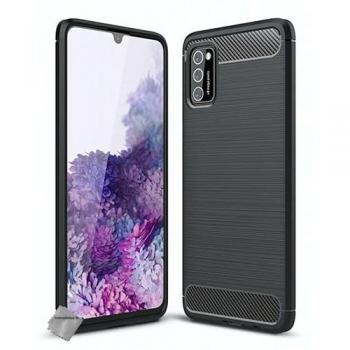 Coque de protection silicone gel carbone pour Samsung Galaxy A41