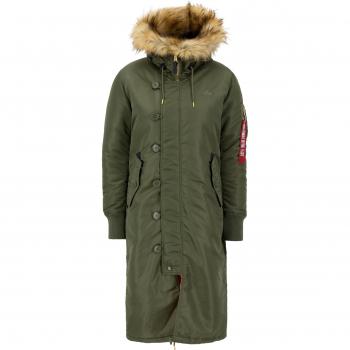 Alpha Industries Women's Long Fishtail Parka