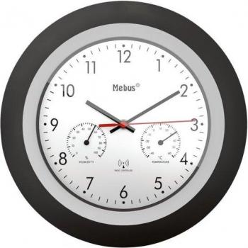 19449 Funk-Wanduhr mit Thermo-/Hygrometer