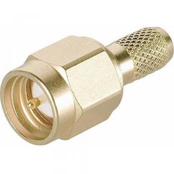 Telegaertner 100027629 SMA Plug 50 Ω Straight Connector 1 pc