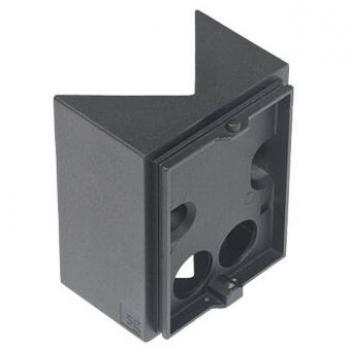 Schwarz Aluminium Eckbock 614207