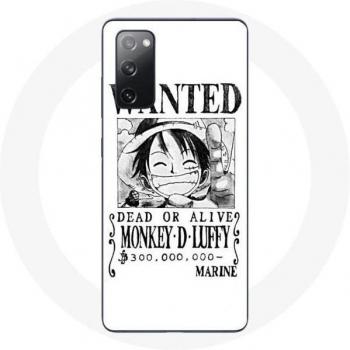 Case per Samsung Galaxy S20 FE One Piece Manga Bianco