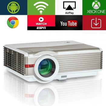 Mobile Connect LED LCD Projector for iOS and Android