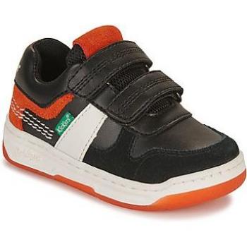 Kickers KALIDO Kinderschuhe in Schwarz und Orange