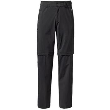 Vaude Farley II Black Stretch Zip-Off Pants for Men, 62