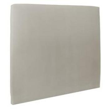 Tête de lit tapissée gris anthracite, 120 × 10 × 140 cm – 10 cm rembourrée