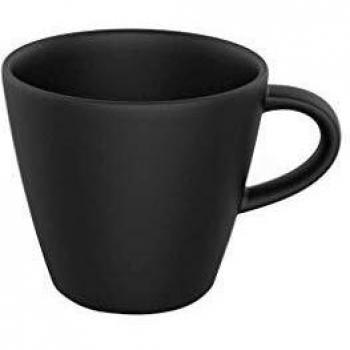 Villeroy & Boch Manufacture Rock Koffiemok met Oor Zwart