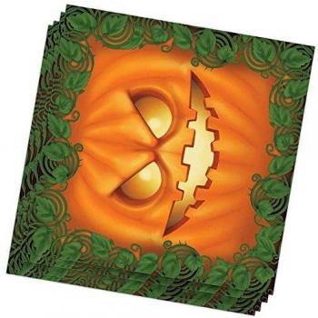 Set de servilletas Halloween Calabaza 20 unidades