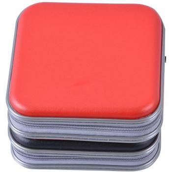 40-Disc Portable CD/DVD Album Case