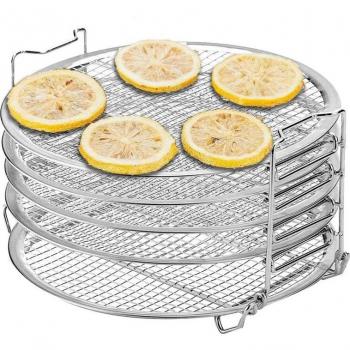 Stainless Steel Dehydrator Rack for Ninja Foodi, 1 Pack, Fits 6.5-8 Qt Pressure Cooker and Air Fryer