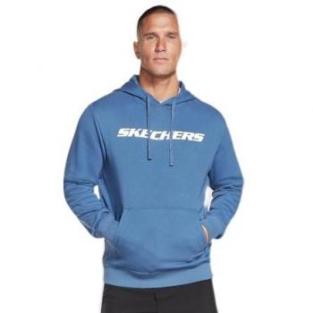 Skechers Heritage Pullover Hoodie für Herren Blau L
