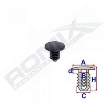 ROMIX Clip C70516 HONDA CIVIC VI Hatchback (EJ, EK)