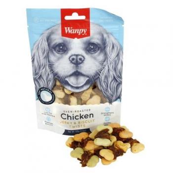 Wanpy – Oven-Gebrande Kip Jerky & Biscuit Twists