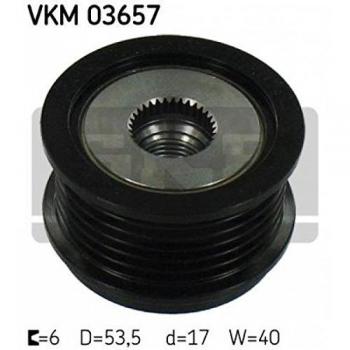 Rueda libre de alternador SKF VKM 03657