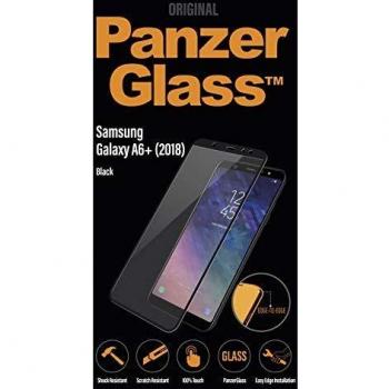 PanzerGlass Edge to Edge Schutzfolie für Galaxy A6 Plus