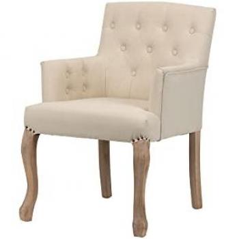 Butaca de Madera Adda Home – 59x62x85 cm, estilo natural y durabilidad garantizada