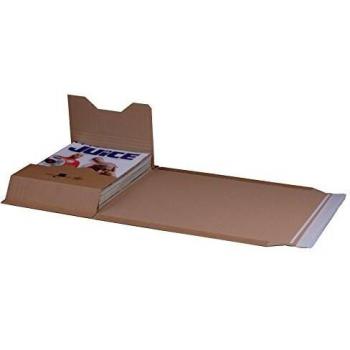 Haftklebende C4-Buchverpackungen, 25 Stück – Maße 328 x 255 x 80 mm