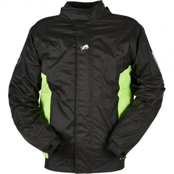 Furygan Neptun Evo Chaqueta de Moto Impermeable Negra y Amarilla, Equipamiento Deportivo para Hombres, Talla 2XL